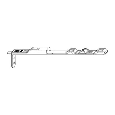 MACO mm hranová zástrč horní Eurofalc 18 mm 9V 162 mm stříbrná 214293