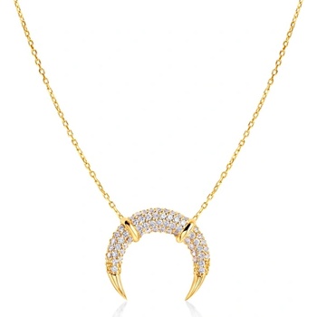 SAVICKI колие с луна: злато. диаманти