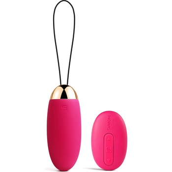Image 1 of SVAKOM Elva Vibrating Egg Plum Red