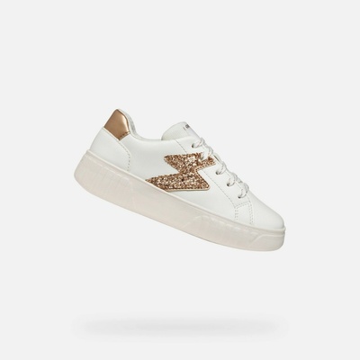 GEOX Бели детски кецове Geox Miroshi Geox | Byal | Момичешки | 32