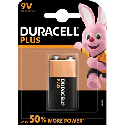 Duracell Plus Power 9V 1ks 5000394105485