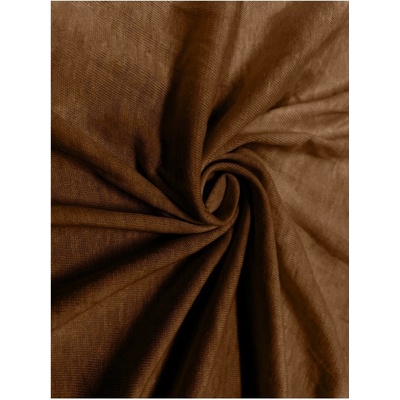 Chanar prestieradlo jersey Lux tmavě hnědé 180x200