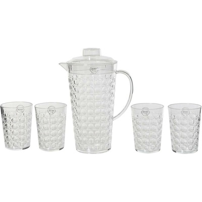 Džbán / poháre plast pr.13/V25,5cm