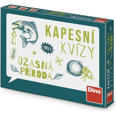Dino Kapesní kvízy Úžasná příroda