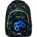 HEAD Ученическа раница, Head, Неонова игра, AB300, 42 х 30 х 19 см