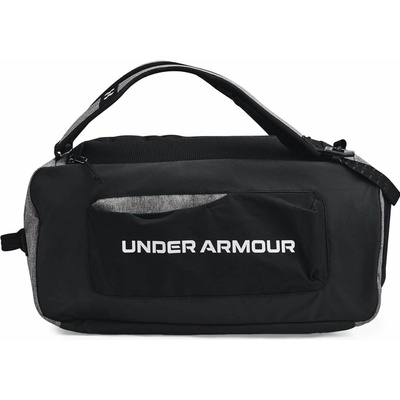 Under Armour UA Contain Duo Small BP Duffle Castlerock Medium Heather/black/white 33 L