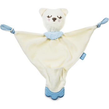 Image 1 of BabyJem Кърпа за гушкане BabyJem - Мече, синя (603)