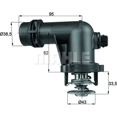 Termostat, chladivo MAHLE TM 15 105 (TM15105)