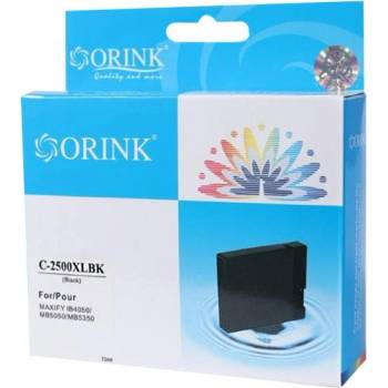 Orink Касета за Canon Maxify iB4000 Series/iB 41/MB5000 Series/MB5100 Series/MB5300 Series/MB5400 Series - Black - HPGI2500XLBK - Orink - Неоригинална, Заб. : 2500 брой копия (HPGI2500XLBK)