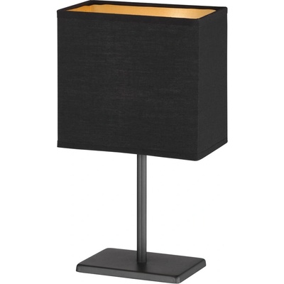 Fischer & Honsel Черна настолна лампа с текстилен абажур (височина 30 cm) Kate - Fischer & Honsel (FHL 850121)