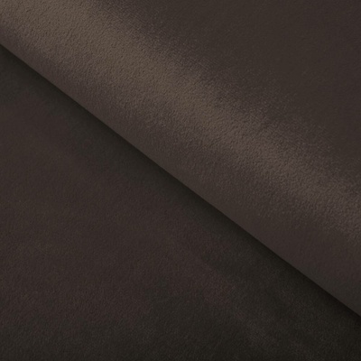 Sametová látka Velvet Premium SVP-016 Tmavě hnědá - šířka 280 cm