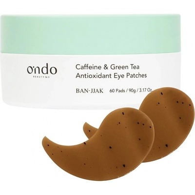 Ondo Beauty 36.5 BAN-JJAK Caffeine and Green Tea Antioxidant Eye Patches Грижа за очите 90ml