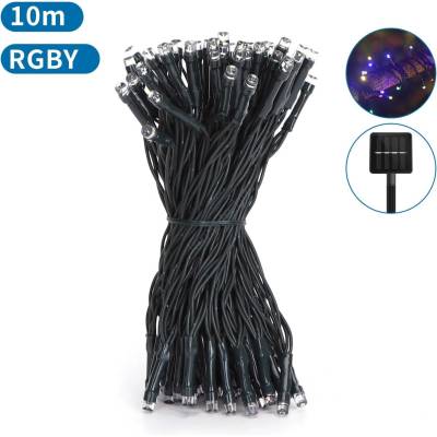 Aigostar - Соларен LED гирлянд 100xLED/8 функции, 12 м, IP65, многоцветен (AI0405)