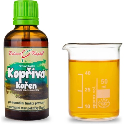 Bylinné kapky Kopřiva kořen 50 ml