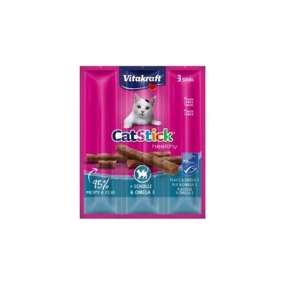 Vitakraft Kabanosy Cat Stick Mini с камбала 18 г