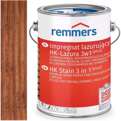 Remmers HK-Lasur HK-Lazura PLUS ochranná lazura na dřevo OŘECH 0,75L