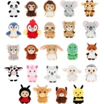 Keel Toys Екологична плюшена играчка Keel Toys Keeleco Adoptable World - Животинче, 10 cm, асортимент (SE2286) - ozone