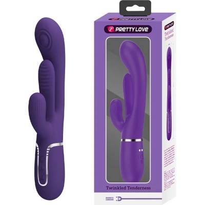 Вибратор с уникален дизайн и пулсация, 22, 2см. - Pretty Love Shania (D-241887)