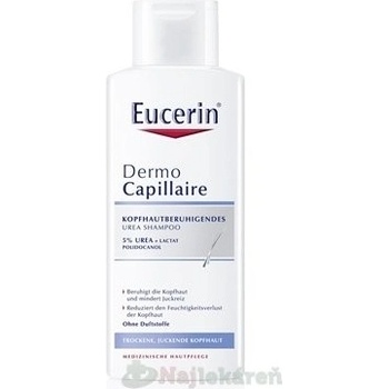 Eucerin DermoCapillaire 5% Urea šampón pre suchú pokožku 250 ml