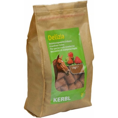 KERBL Хранителна награди за коне - Delizia 1кг Ягода (325057)