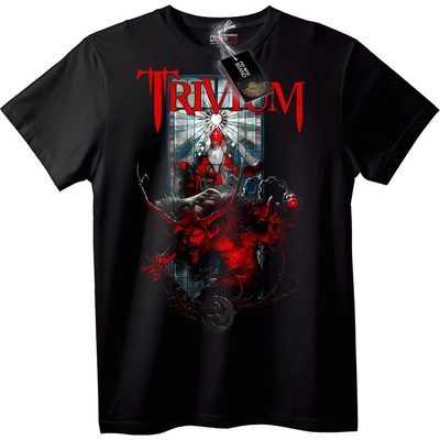 NOONEBRAND Тениска Trivium Стъклен Демон - 2XL, Black