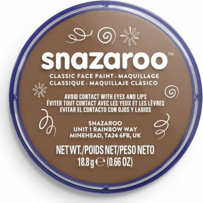 Snazaroo Farba na tvár Béžovo hnedá Beige Brown 18 m