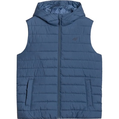 4F pánska vesta Vest Jacket M225 modrá
