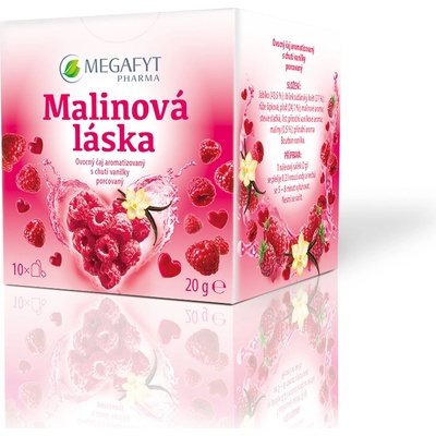 Megafyt Malinová láska 10 x 2 g