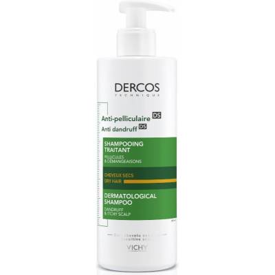Vichy Dercos Anti-Dandruff šampon proti lupům pro suché vlasy Anti-Dandruff Treatment Shampoo 390 ml dárek