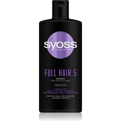 Syoss Intense Fullness šampon pro jemné vlasy pro objem a vitalitu 440 ml