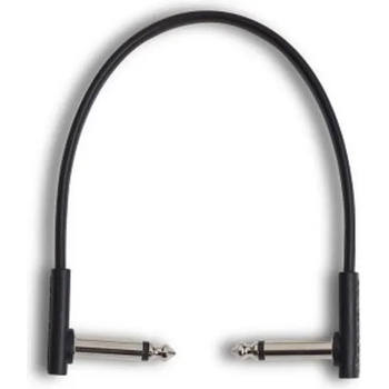 RockBoard Flat Patch Cable 20 cm Ъглов - Ъглов Пач кабел (RBO CAB PC F 20 BLK)