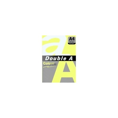 Double A Цветна хартия Double A, A4, 500л, жълт