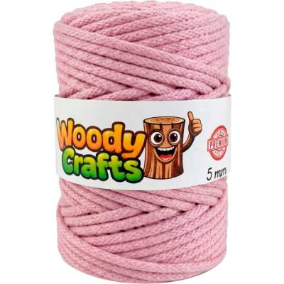 Woody Crafts Woody PREMIUM 5 mm (100m) - Pudrová růžová (Blush)