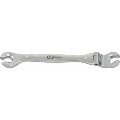KS Tools Dvojkruhový kľúč CHROMEplus s kĺbom 27 mm otvorený 518.0393