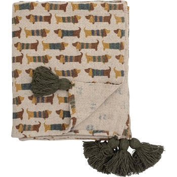 Bloomingville Одеялце Charlie кученце 130 x 160 см (82058139)