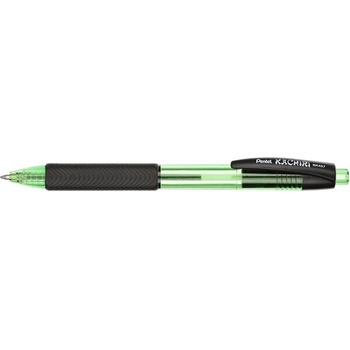 Pentel Химикалка, 0, 35 мм, с бутон, PENTEL "Kachiri BK457", зелена BK457D-D (BK457D-D)