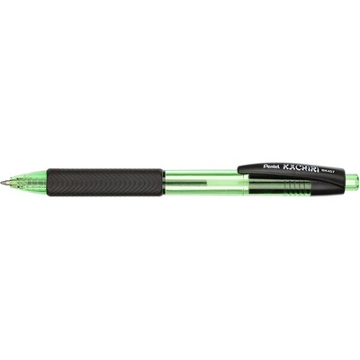 Pentel Химикалка, 0, 35 мм, с бутон, PENTEL "Kachiri BK457", зелена BK457D-D (BK457D-D)