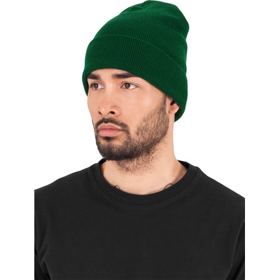 Urban Classics Шапка бийни в тъмнозелен цвят Heavyweight Long Beanie spruceUB-1501KC-00483 - Тъмнозелен, размер one size