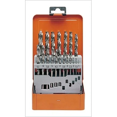 PROJAHN Свредла за метал HSS-Co Ø 1-10 мм, комплект 19 броя Speed Projahn