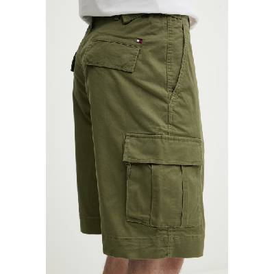 Tommy Hilfiger къс панталон карго мъжки с памук (MW0MW42350)
