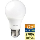 McLED LED žárovka E27 10,5W 75W teplá bílá 2700K