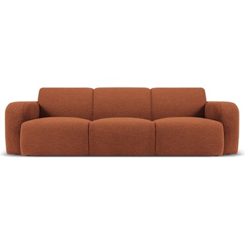 Micadoni Кафяв диван от плат букле235 cm Molino - Micadoni Home (MIC_3S_101_F1_MOLINO4)