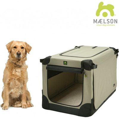 Maelson Soft Kennel Nylonová přepravka s ocelovou konstrukcí XXL 105 x 72 x 81 cm
