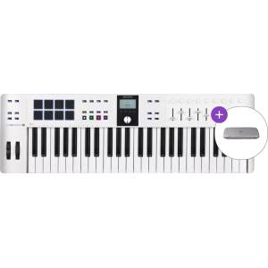 Arturia KeyLab Essential 49 mk3 SET Миди клавиатура White (KEYLAB-ESSENTIAL-49WH-MK3-SET)