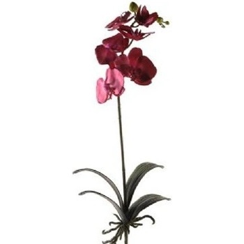 Umělá Orchidej fialová 70cm