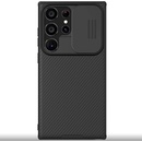 Puzdrá a kryty na mobilné telefóny Samsung Nillkin CamShield PRO Samsung Galaxy S24 Ultra čierne
