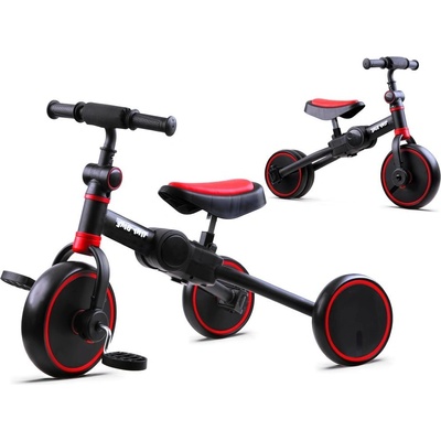Mamido Tiny Bike 3v1 červené