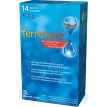 Nelsons Ferrotone 100% přírodní zdroj železa sáčky 14 x 20 ml