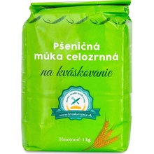 Mlyn Trenčan Pšeničná múka celozrnná na kváskovanie 1 kg