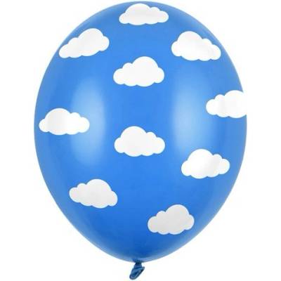 Party Deco Латексови Балони Пастел, Облачета 30см (sb14p-230-001)
